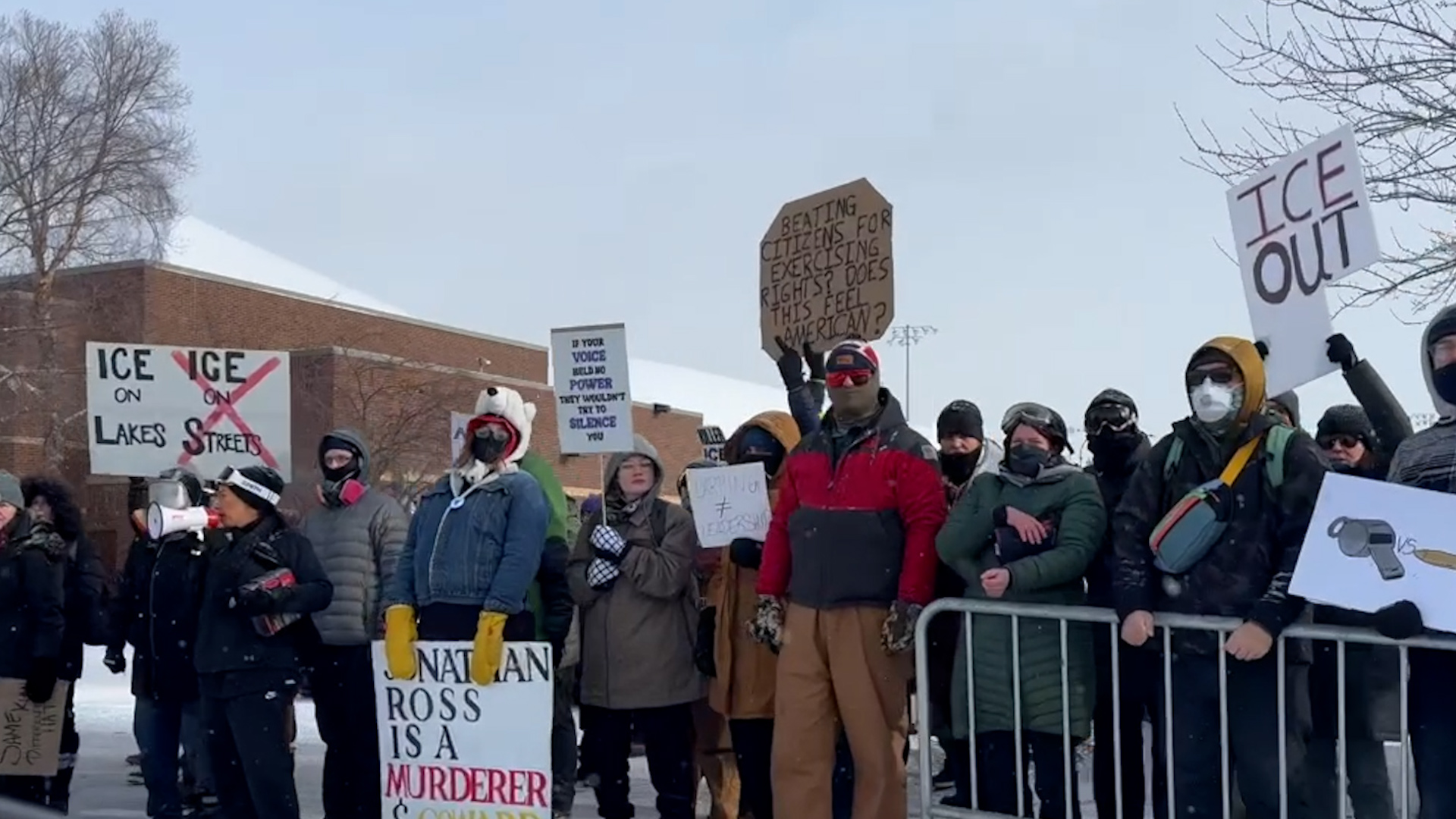 Protests return to Minneapolis as ICE shooting fuels unrest