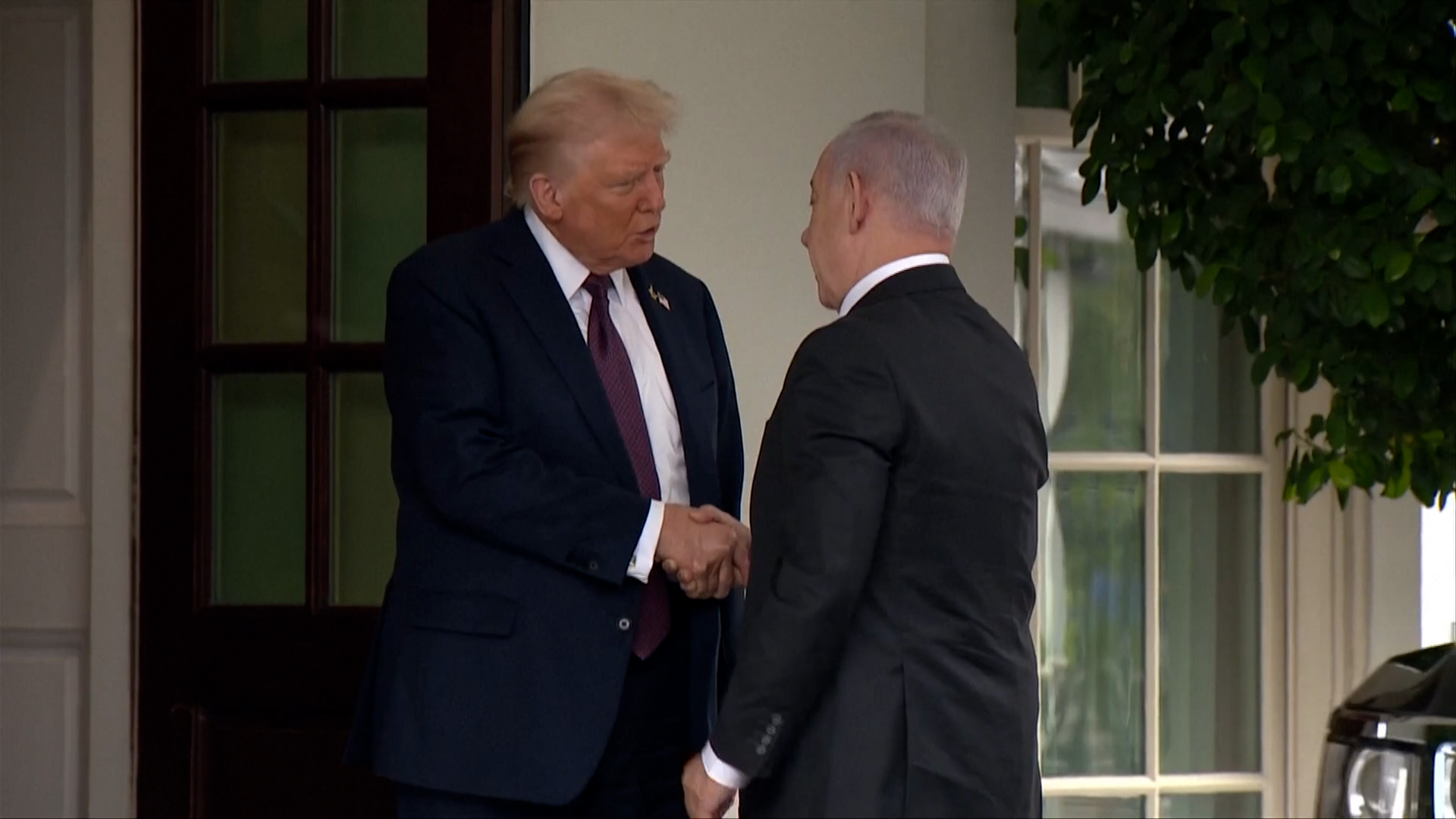 Trump meets Netanyahu at the White House