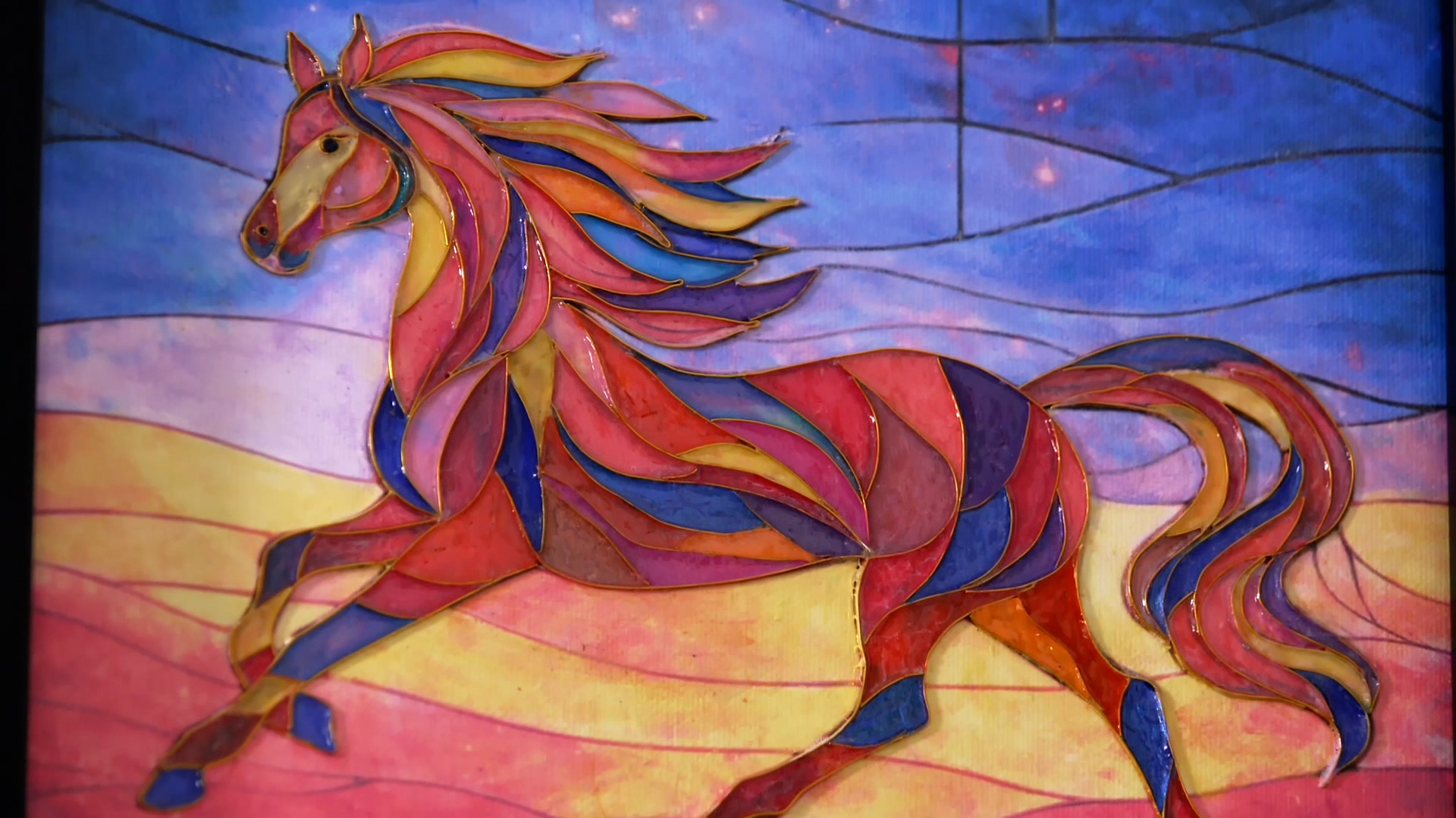 Art exhibit ushers in the Year of the Horse