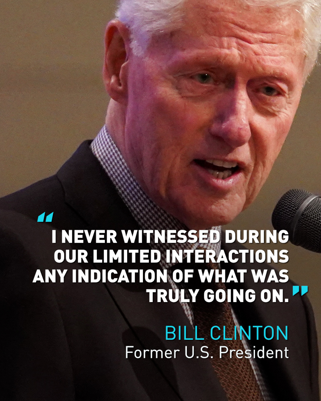 Bill Clinton gives deposition in Epstein Congressional probe