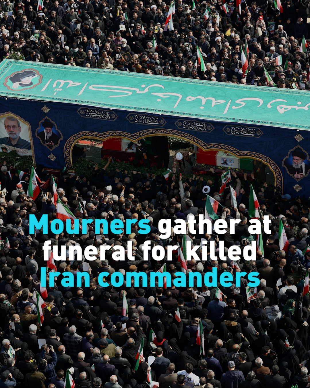 Striking images of Iran conflict 