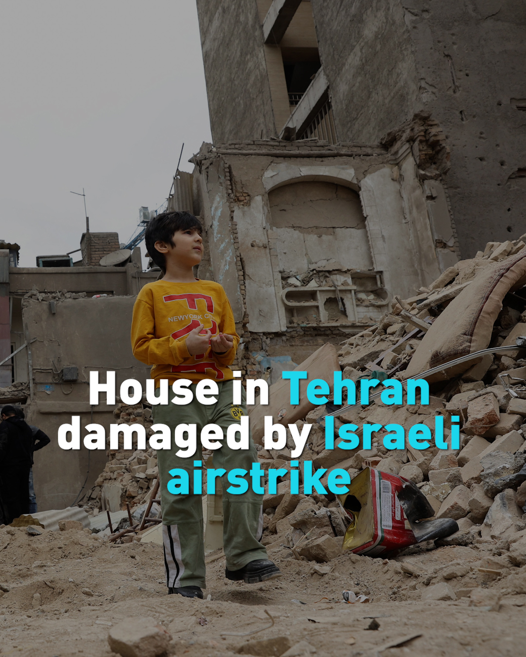 Striking images of Iran conflict 