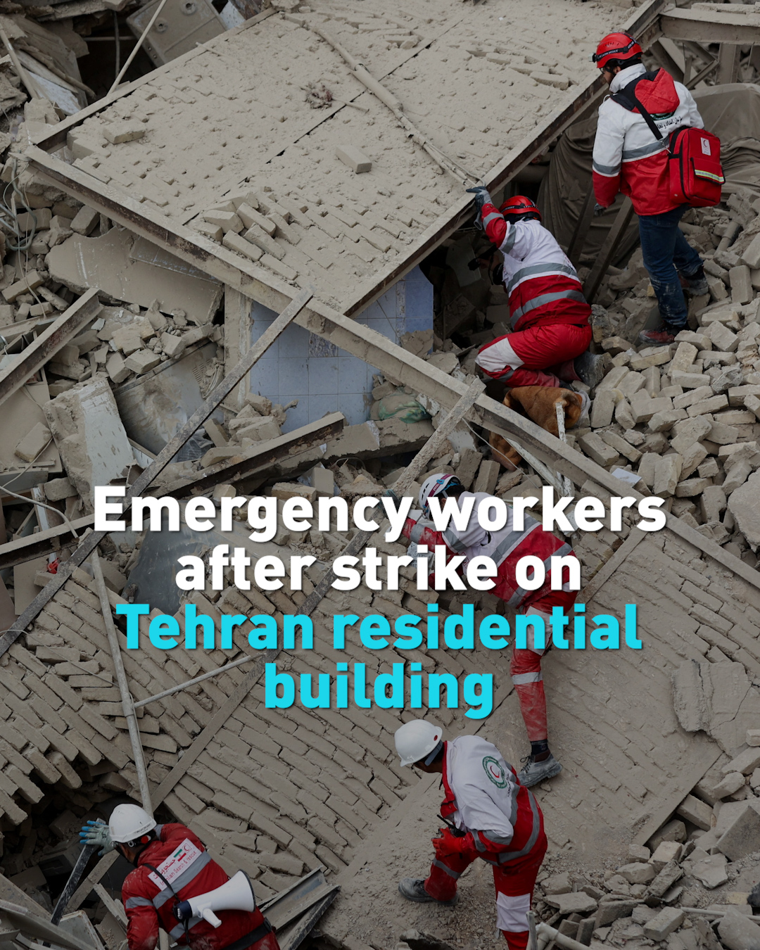 Striking images of Iran conflict 