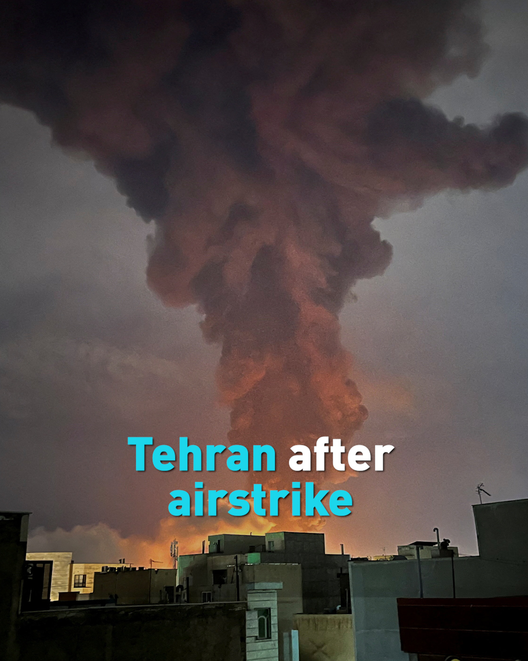 Striking images of Iran conflict 