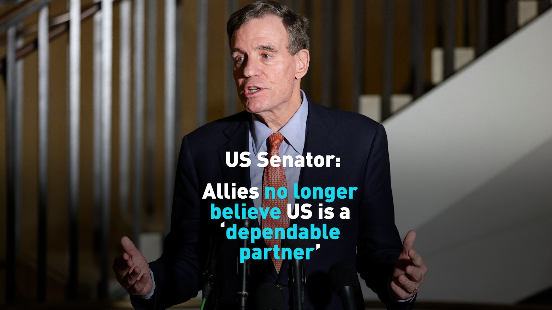 US Senator: Allies no longer believe US is a ‘dependable partner’