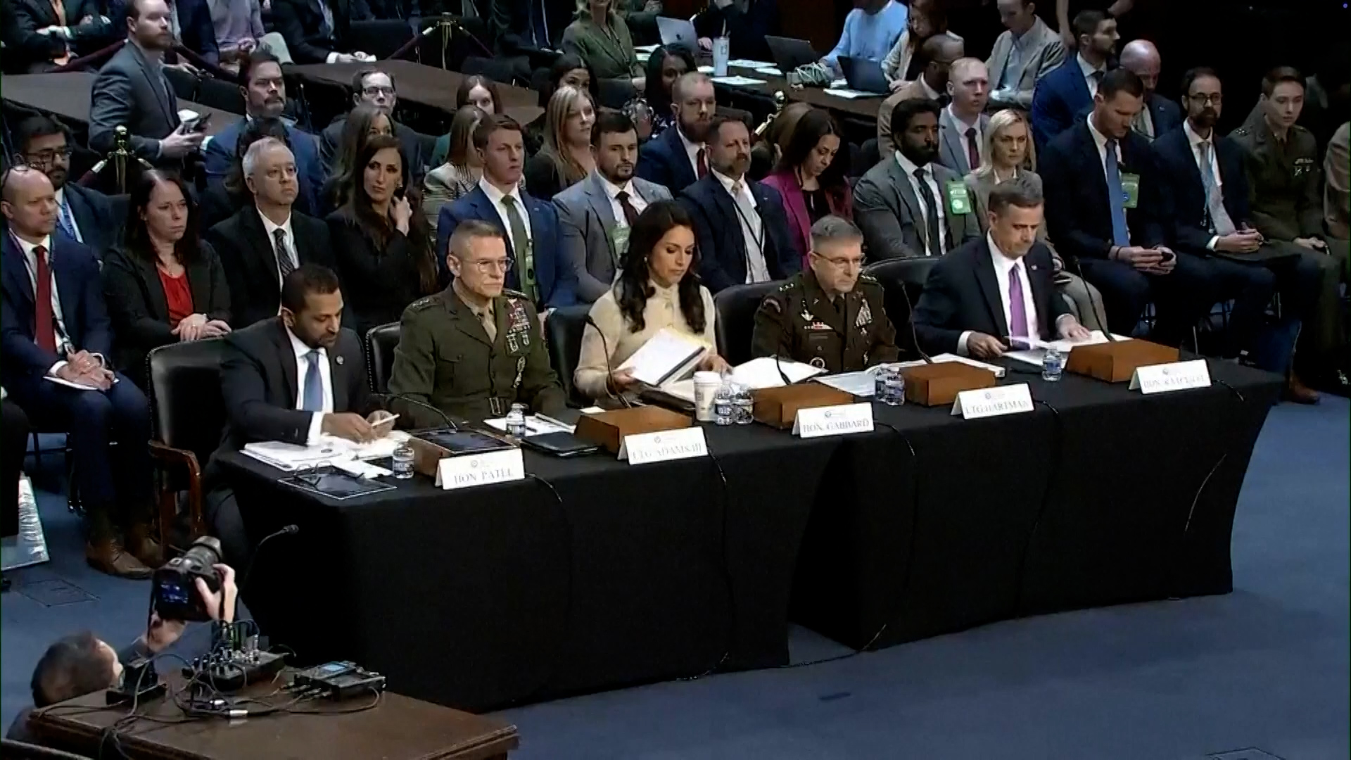 White House intelligence officials grilled on Capitol Hill