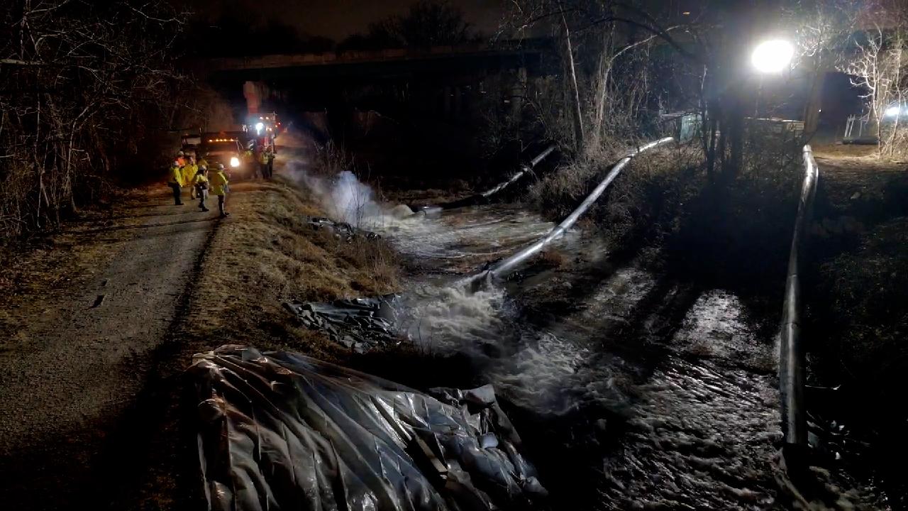 Latest on massive Washington, D.C.-area sewage spill