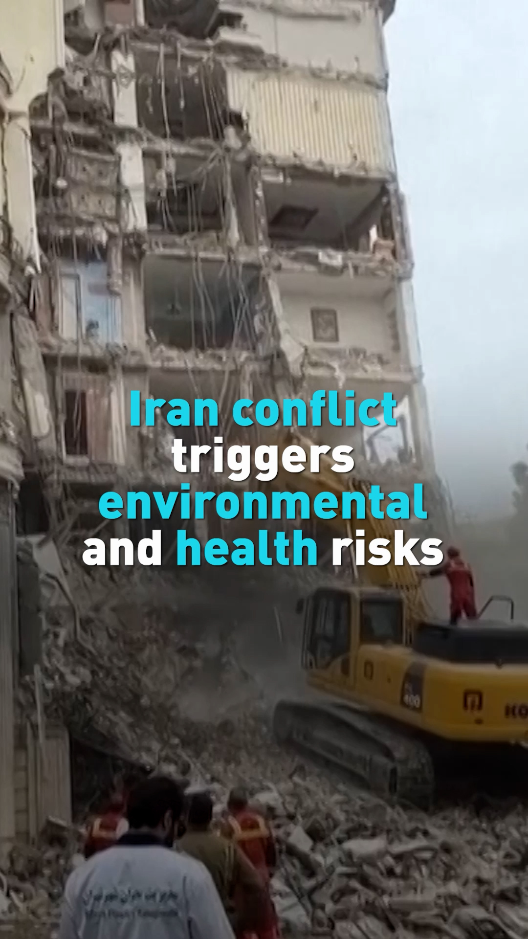Iran conflict triggers environmental and health risks
