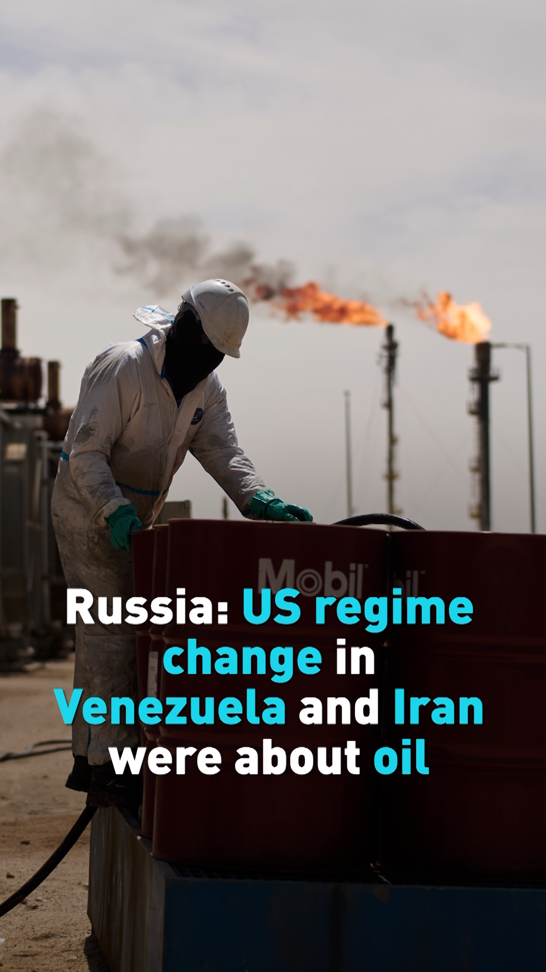 Russia: US regime change in Venezula and Iran were about oil