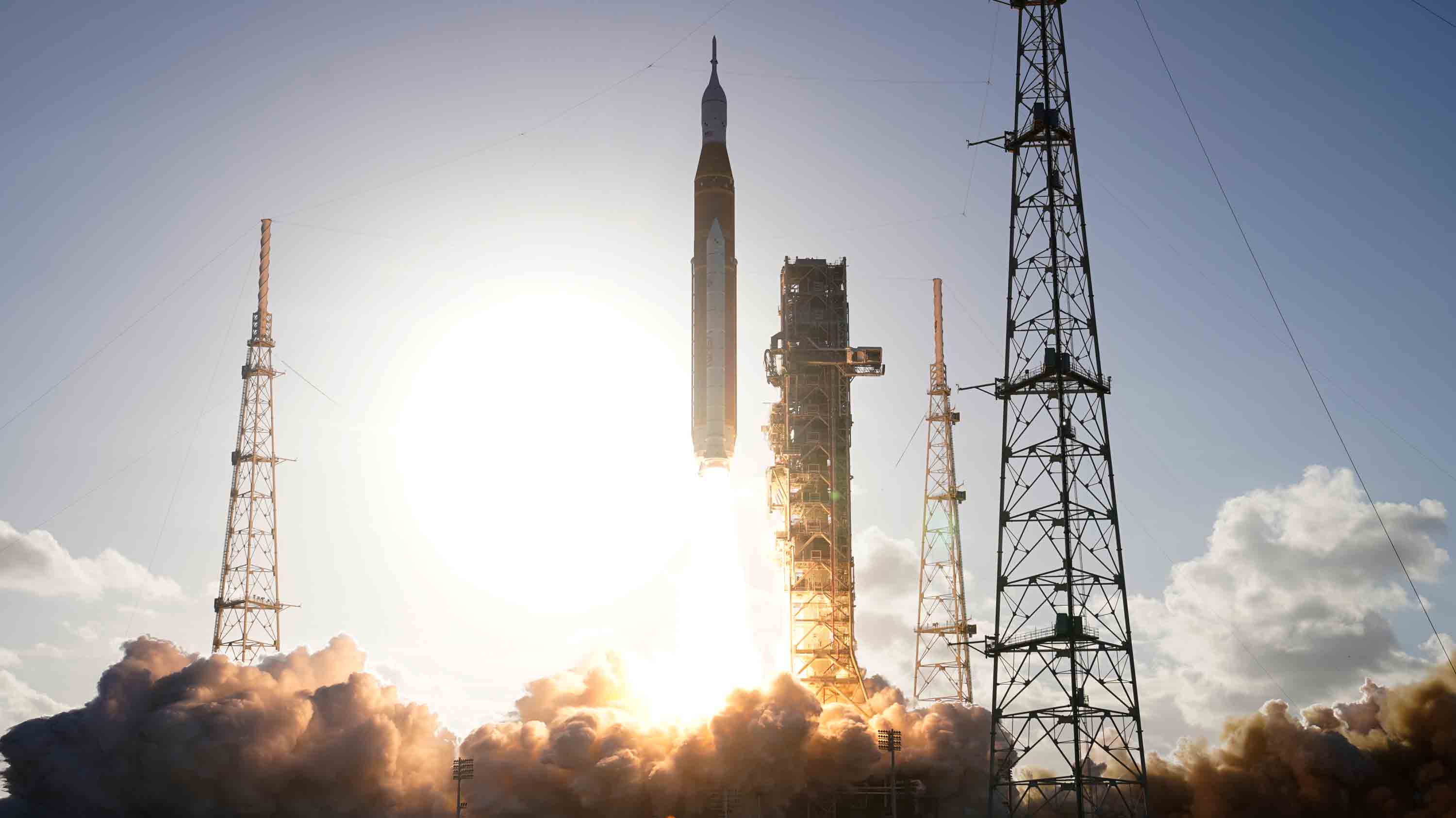 NASA's Artemis II lifts off towards Moon