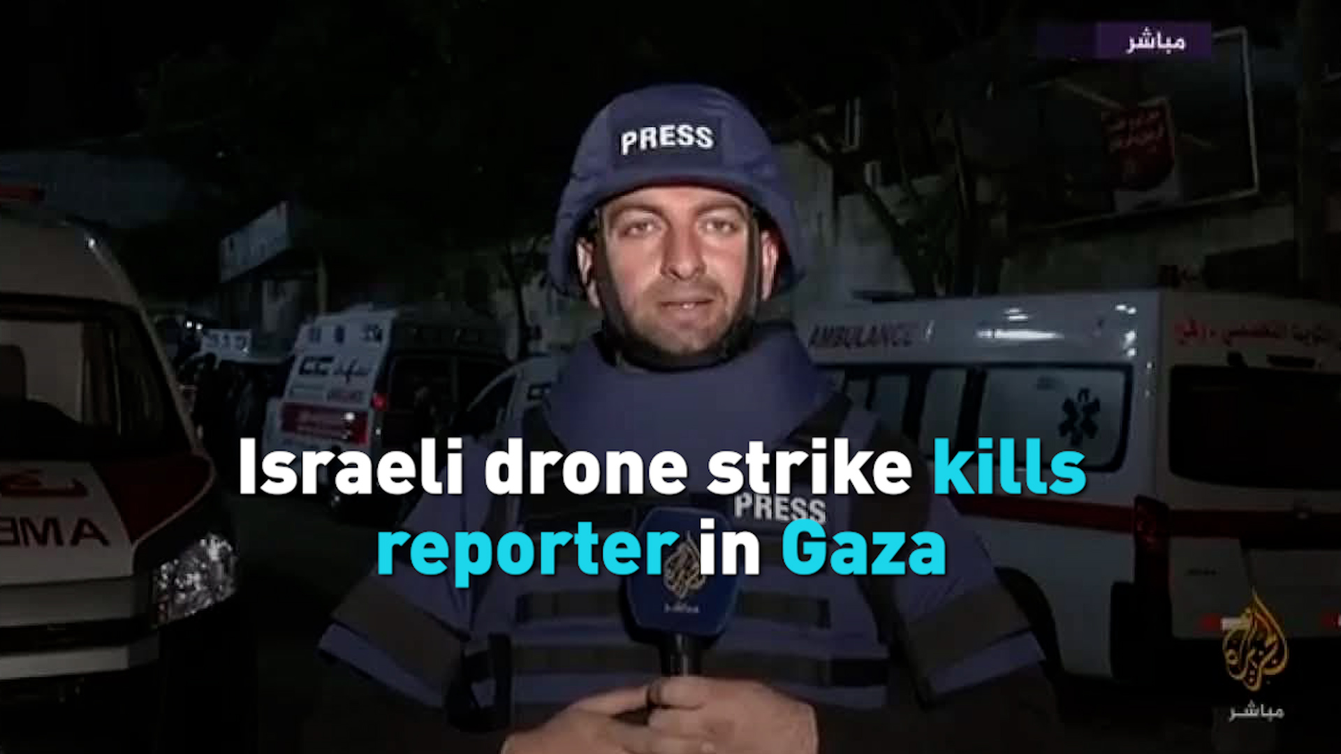 Israeli drone strike kills reporter in Gaza