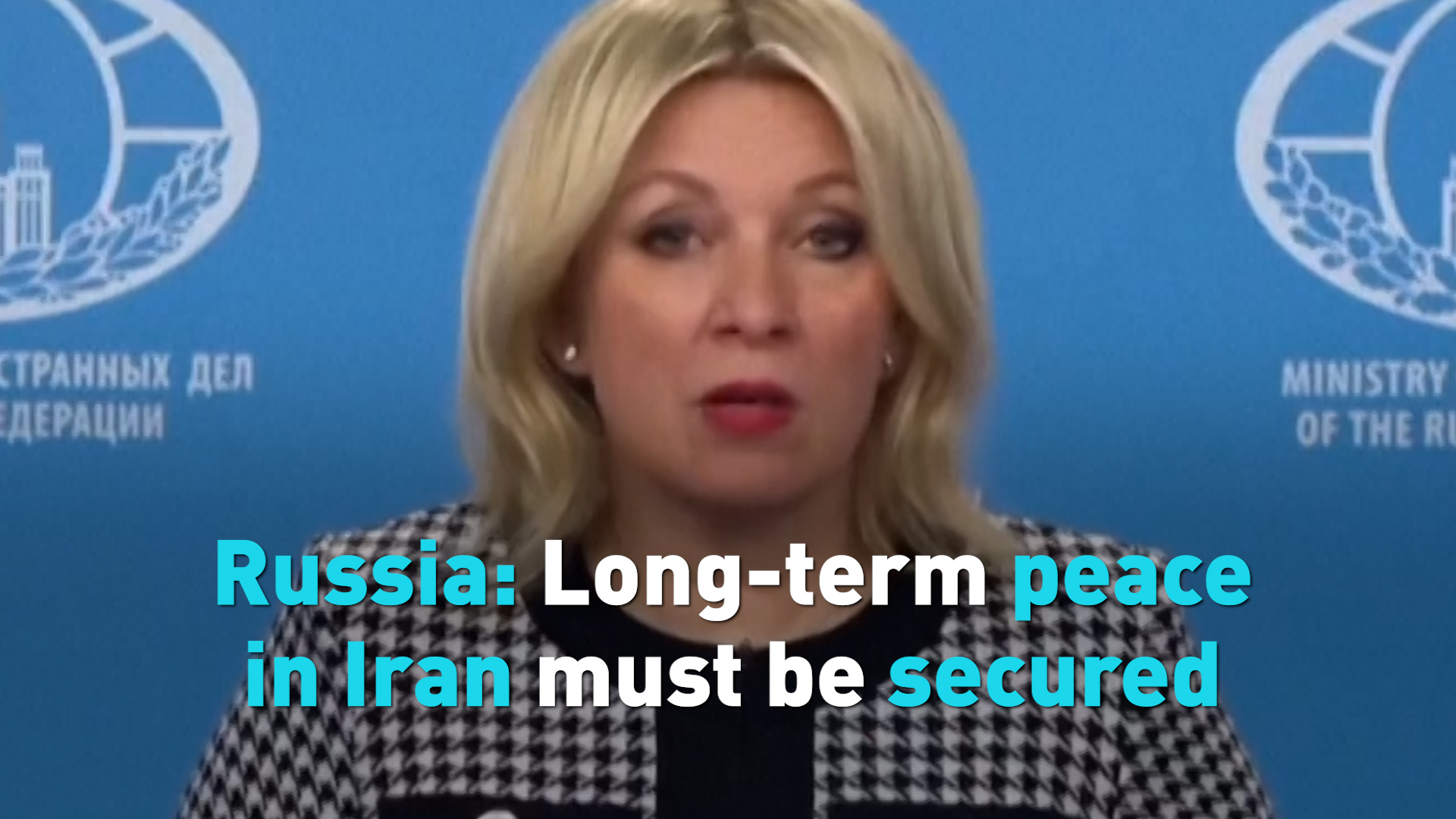 Russia: Long-term peace in Iran must be secured 