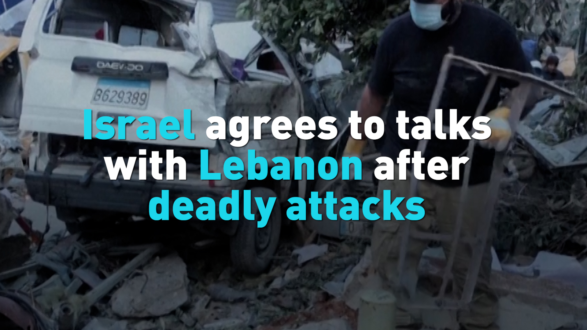 Israel agrees to talks with Lebanon after deadly attacks