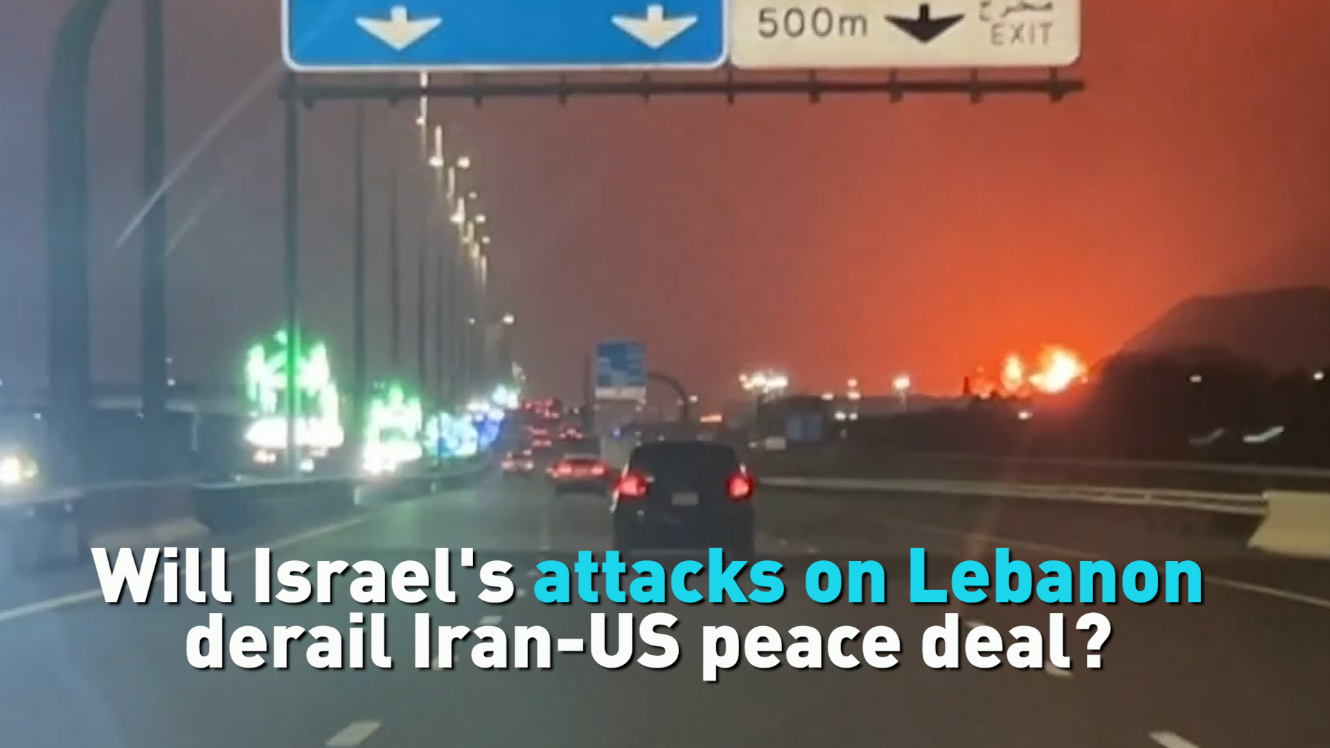 Will Israel's attacks on Lebanon derail Iran-US peace deal?