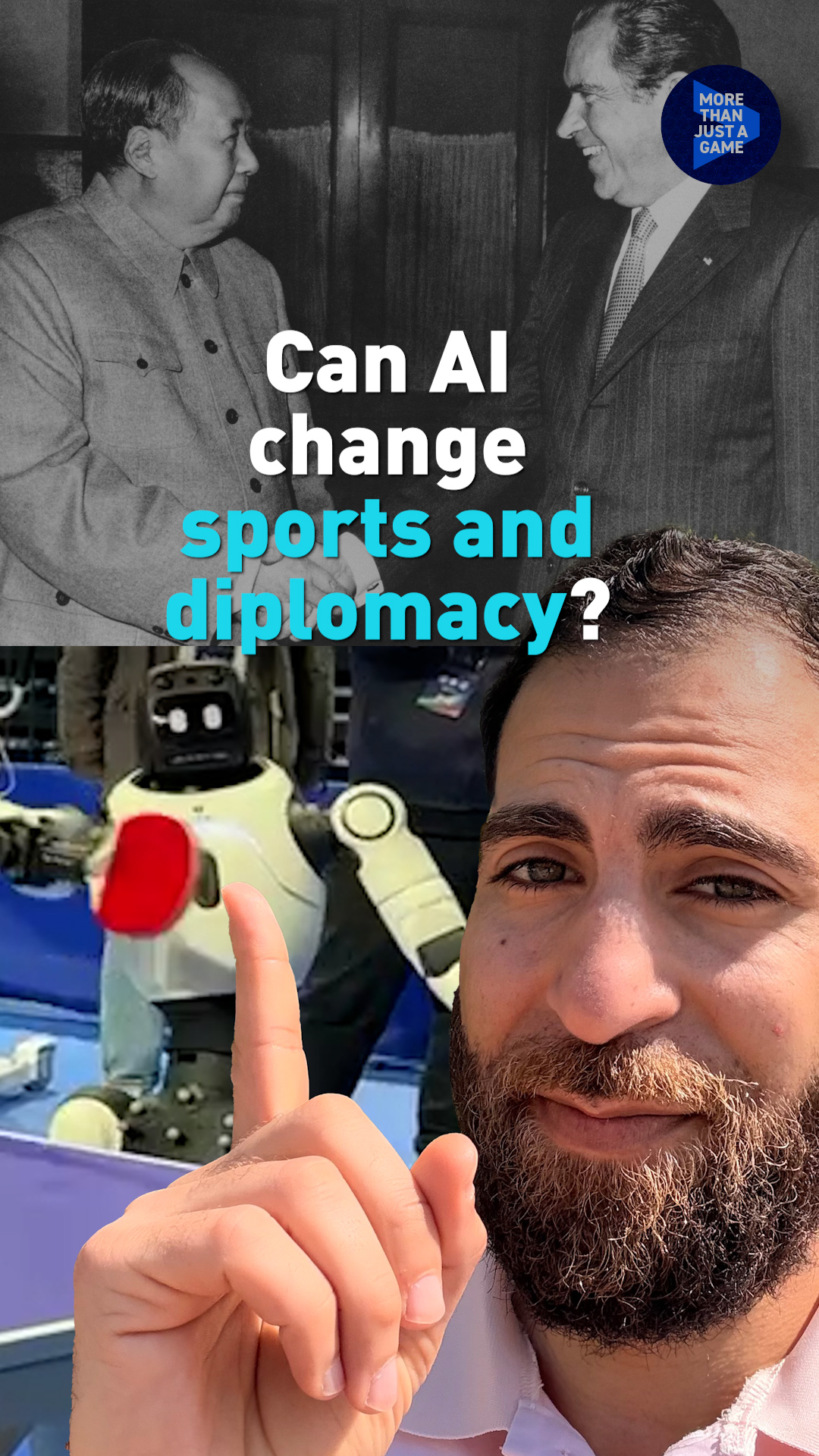 Can AI change sports and diplomacy?