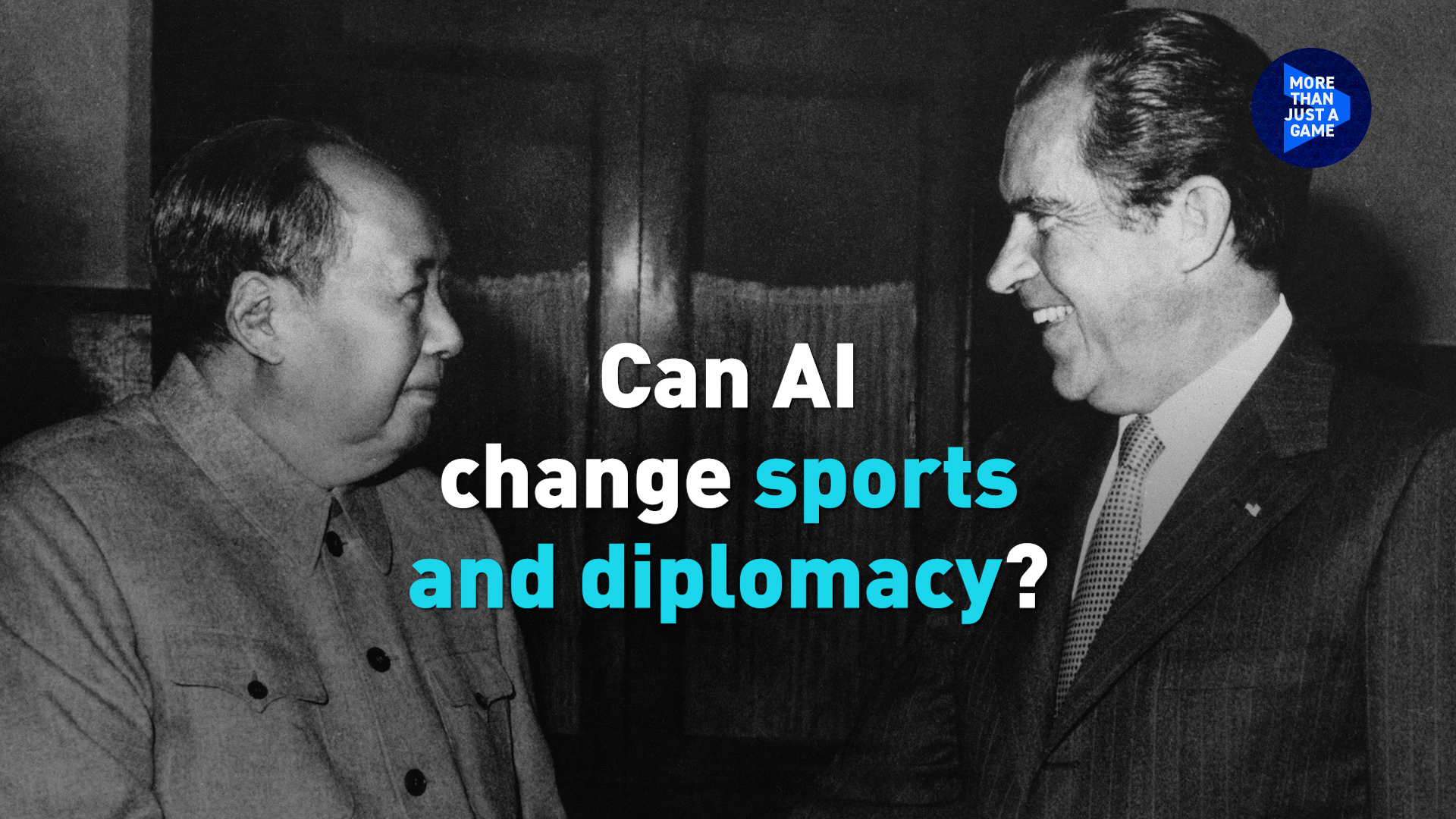 Can AI change sports and diplomacy?