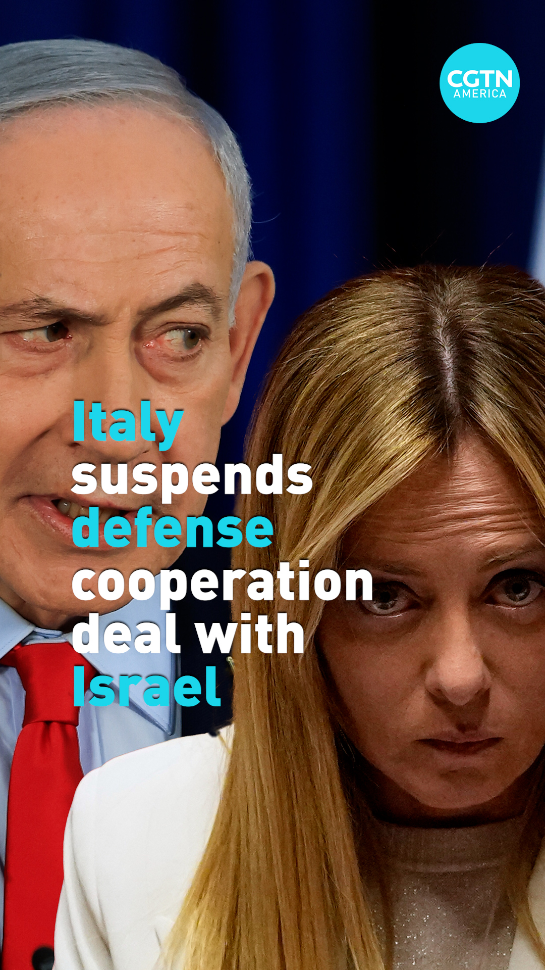 Italy suspends defense cooperation with Israel
