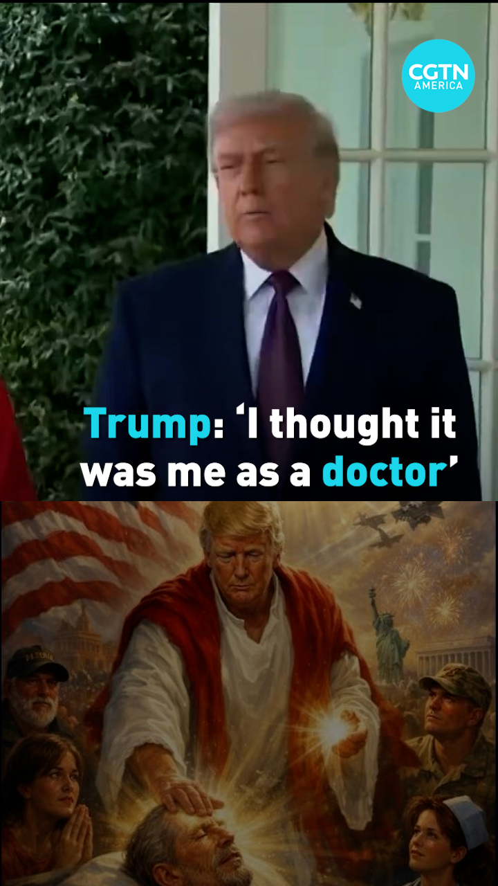 Trump: 'I thought it was me as a doctor'