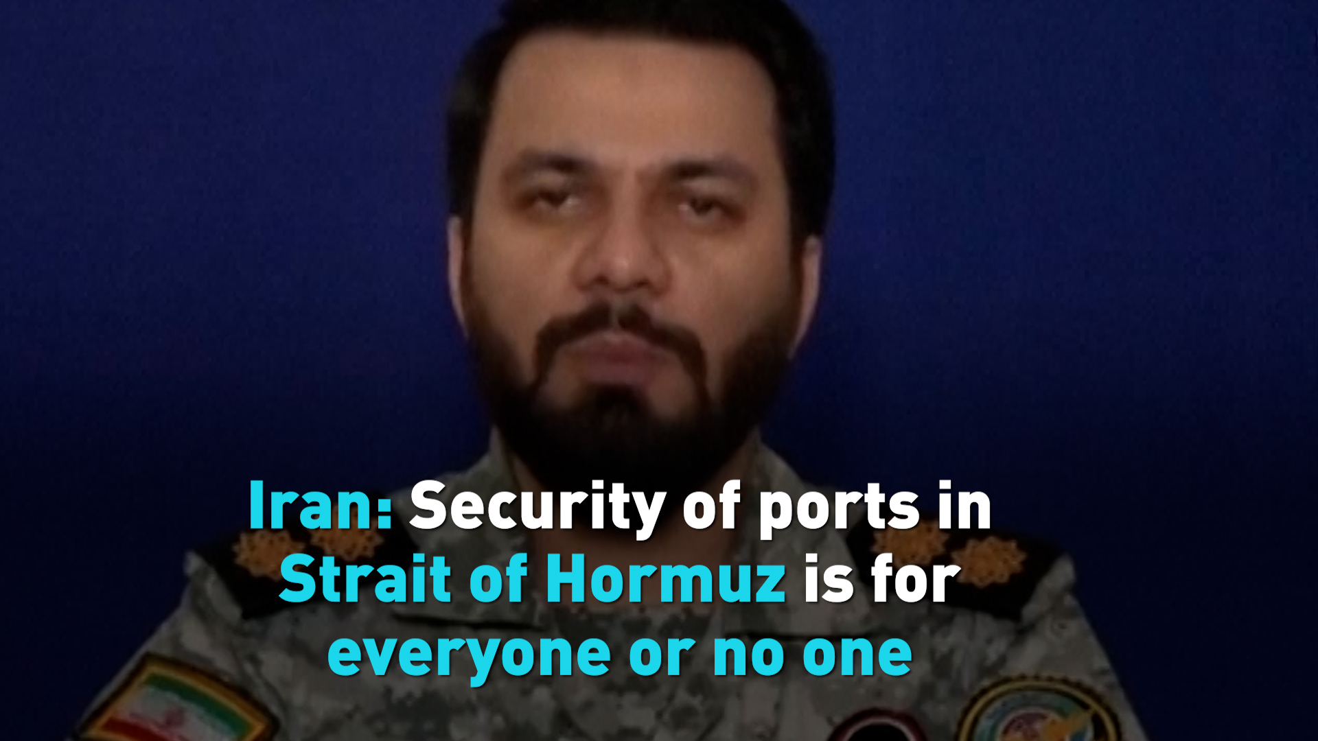 Iran: Security of Ports in Strait of Hormuz is for everyone or no one