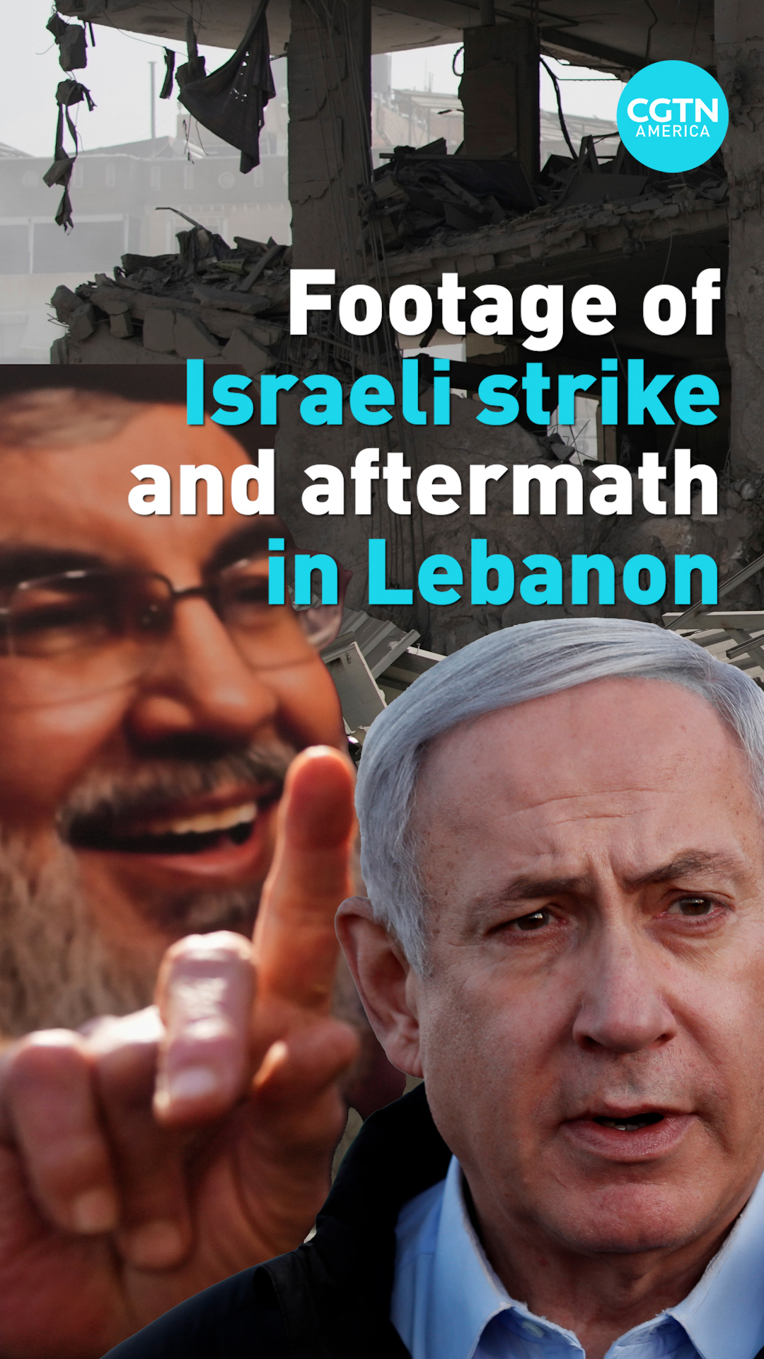 Video shows Israeli strikes and aftermath in Lebanon 