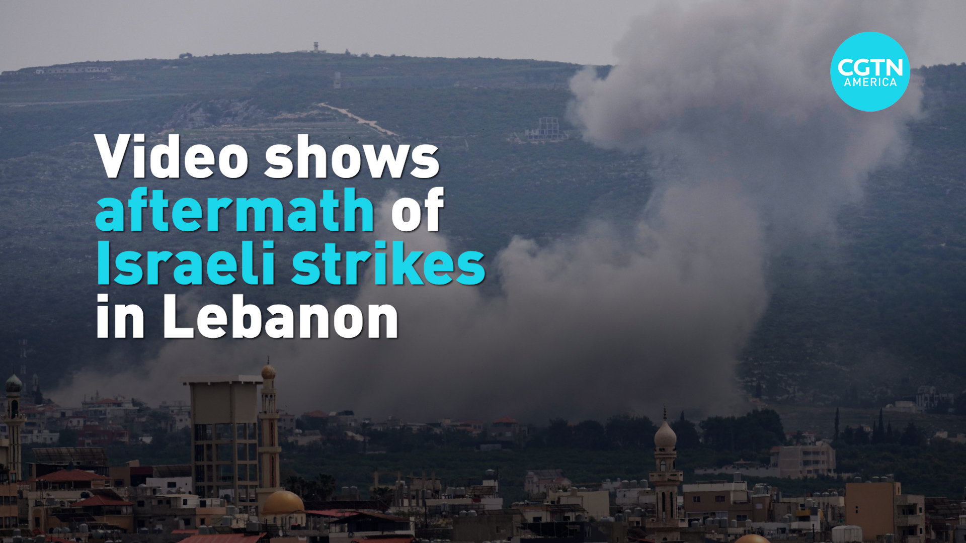 Video shows Israeli strikes and aftermath in Lebanon 