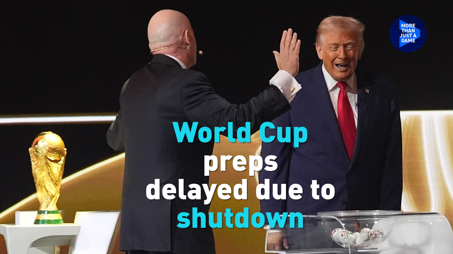 World Cup preparations delayed due to shutdown
