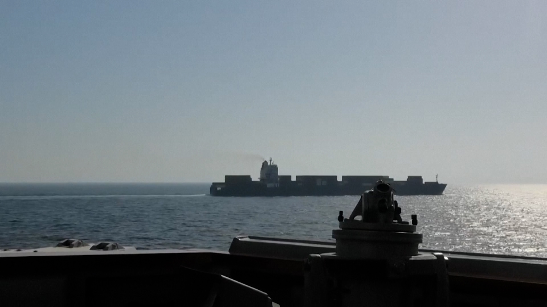 US seizes cargo ship near Strait of Hormuz blockade