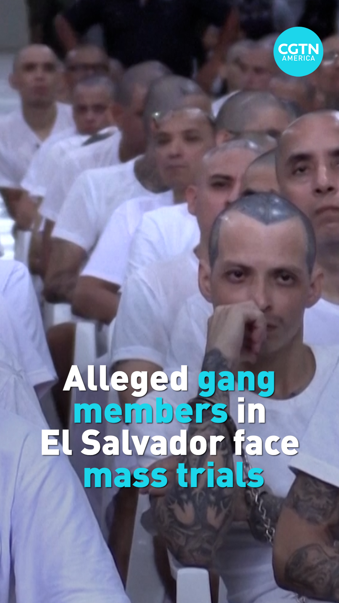 Alleged gang members in El Salvador face mass trials
