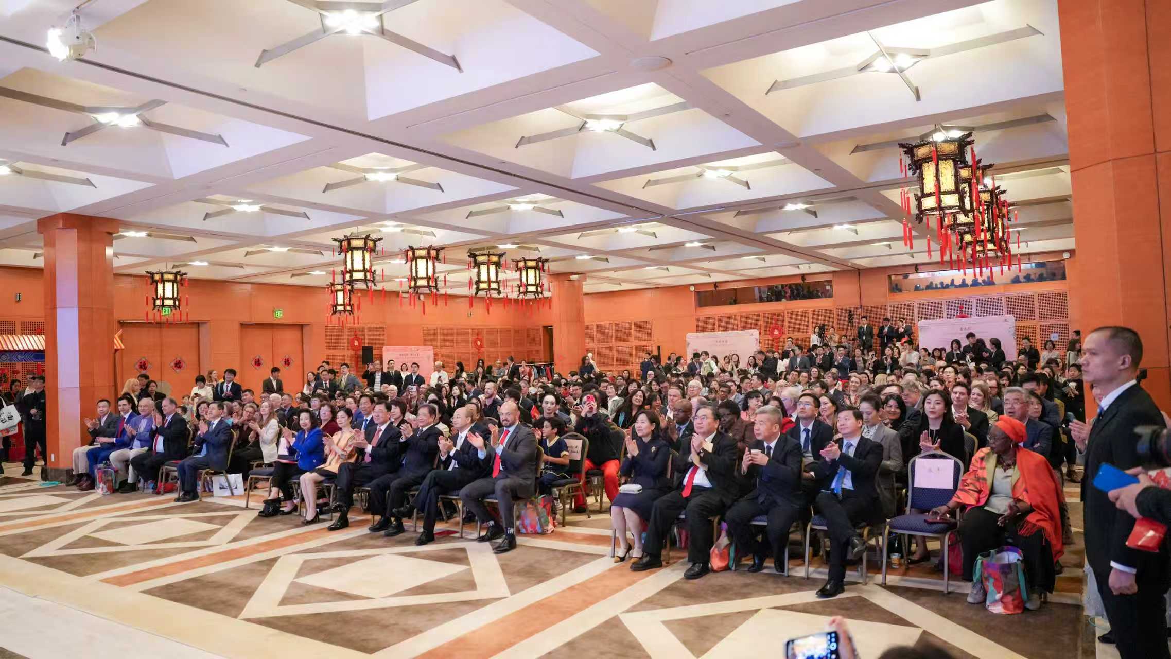 Ambassador Xie Feng delivers remarks at the 2026 Chinese Embassy Open House in Washington DC