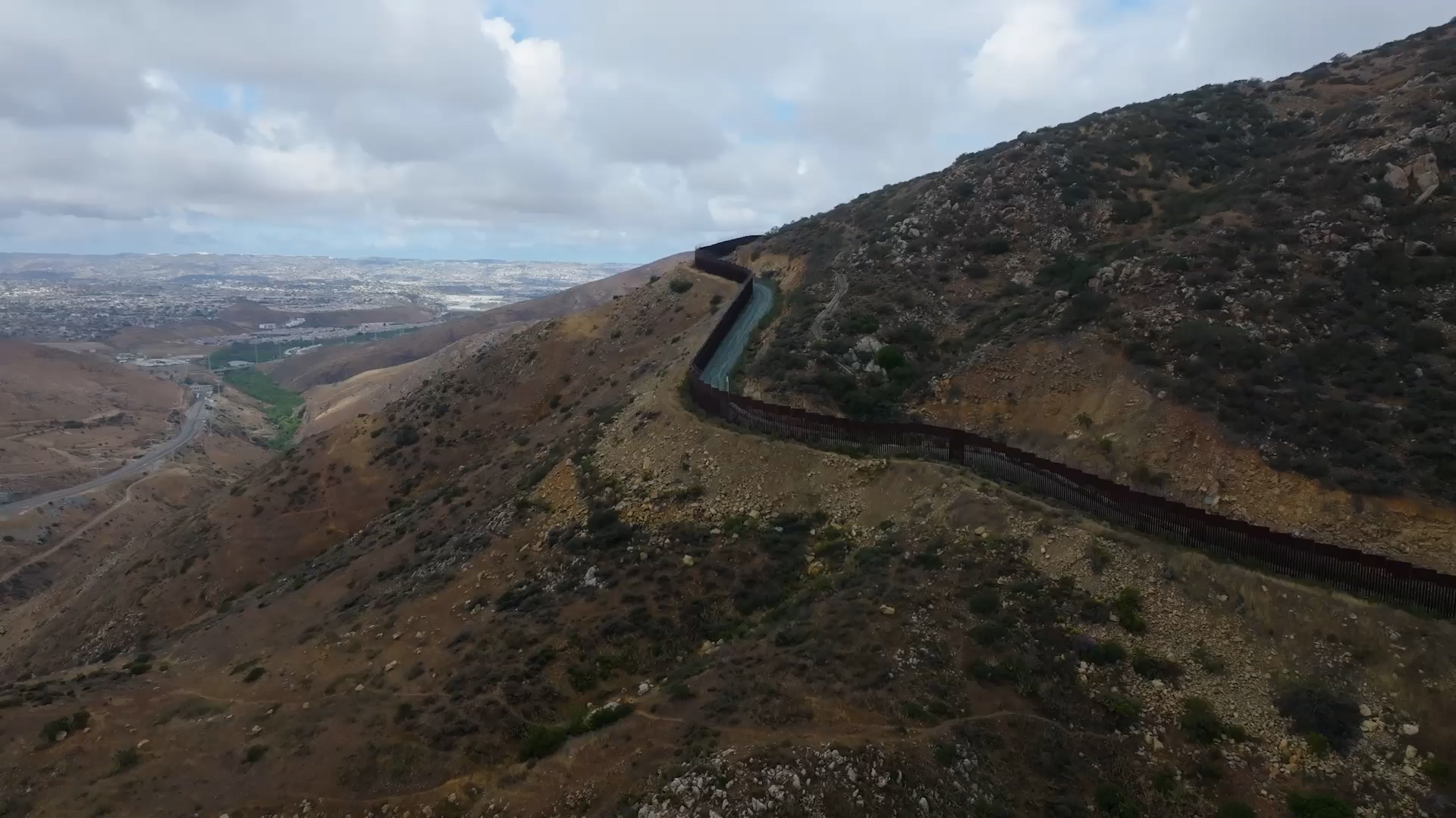 Sacred site damaged by border construction