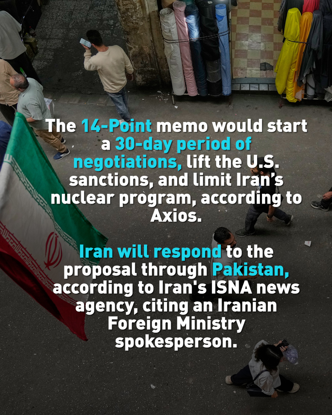 US and Iran getting close to memo on ending conflict — Axios 