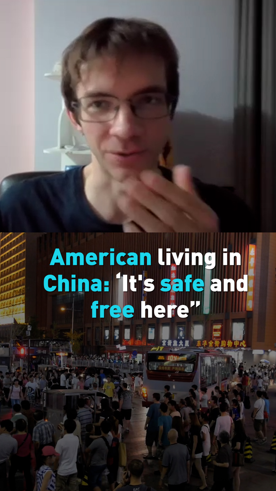 American living in China: 