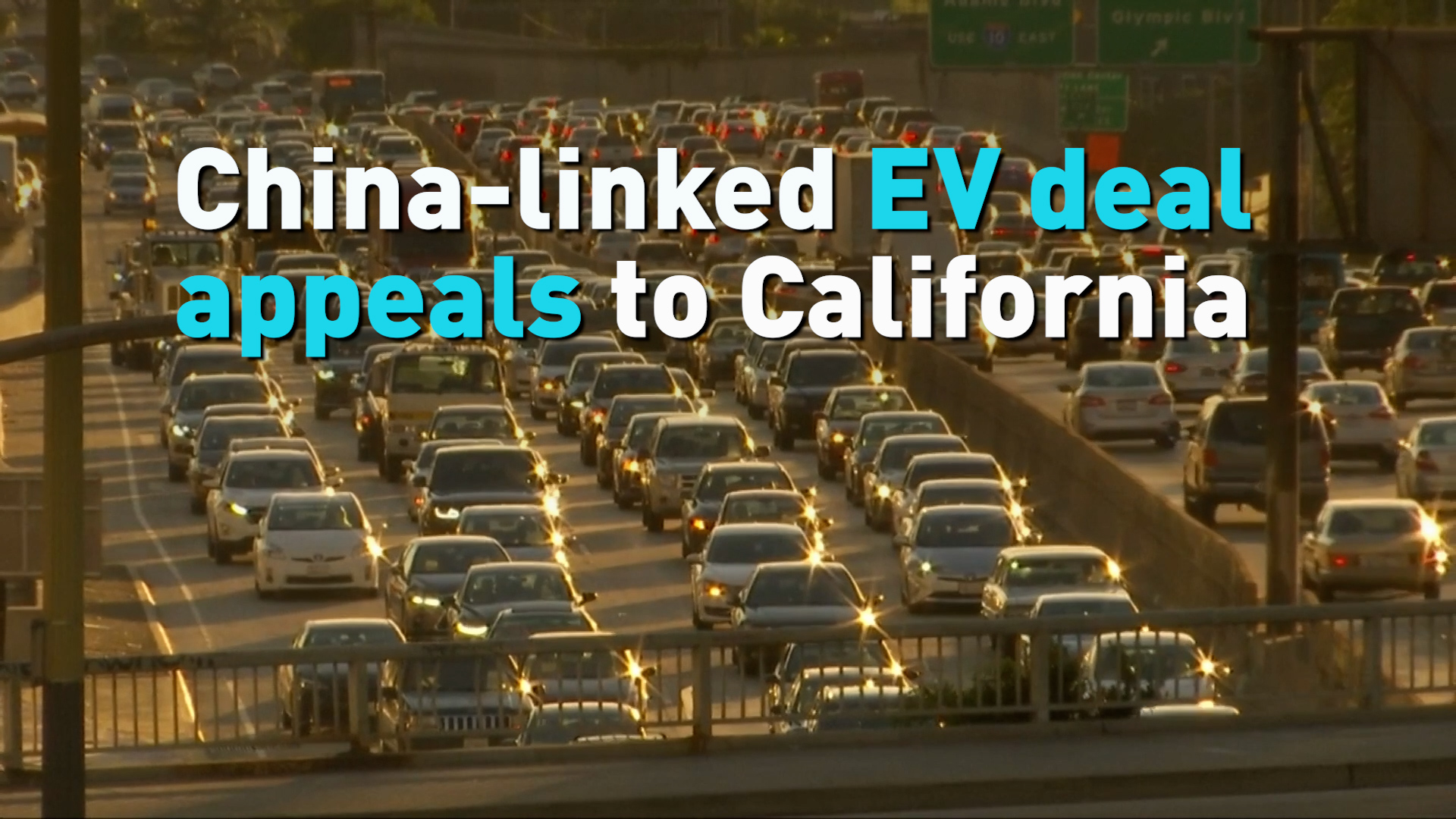 China-linked EV deal appeals to California
