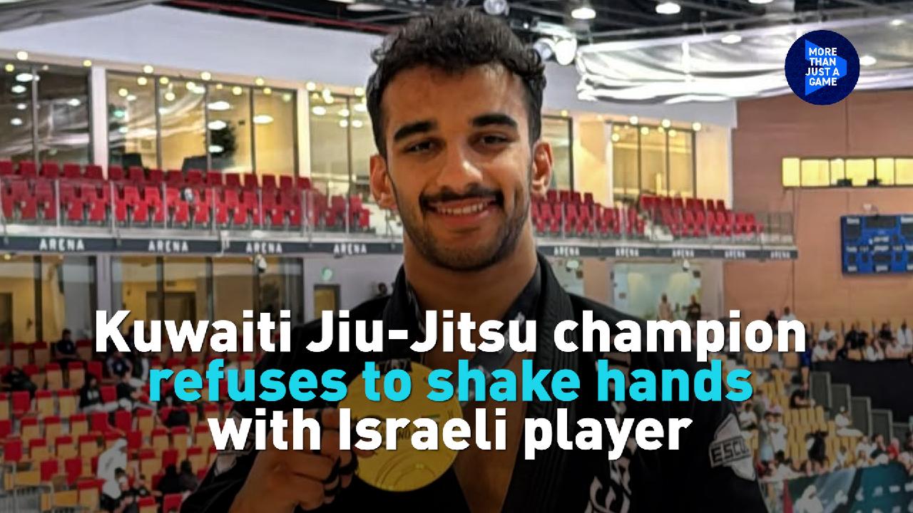 Kuwaiti Jiu-Jitsu champion refuse to shake hands with Israeli player