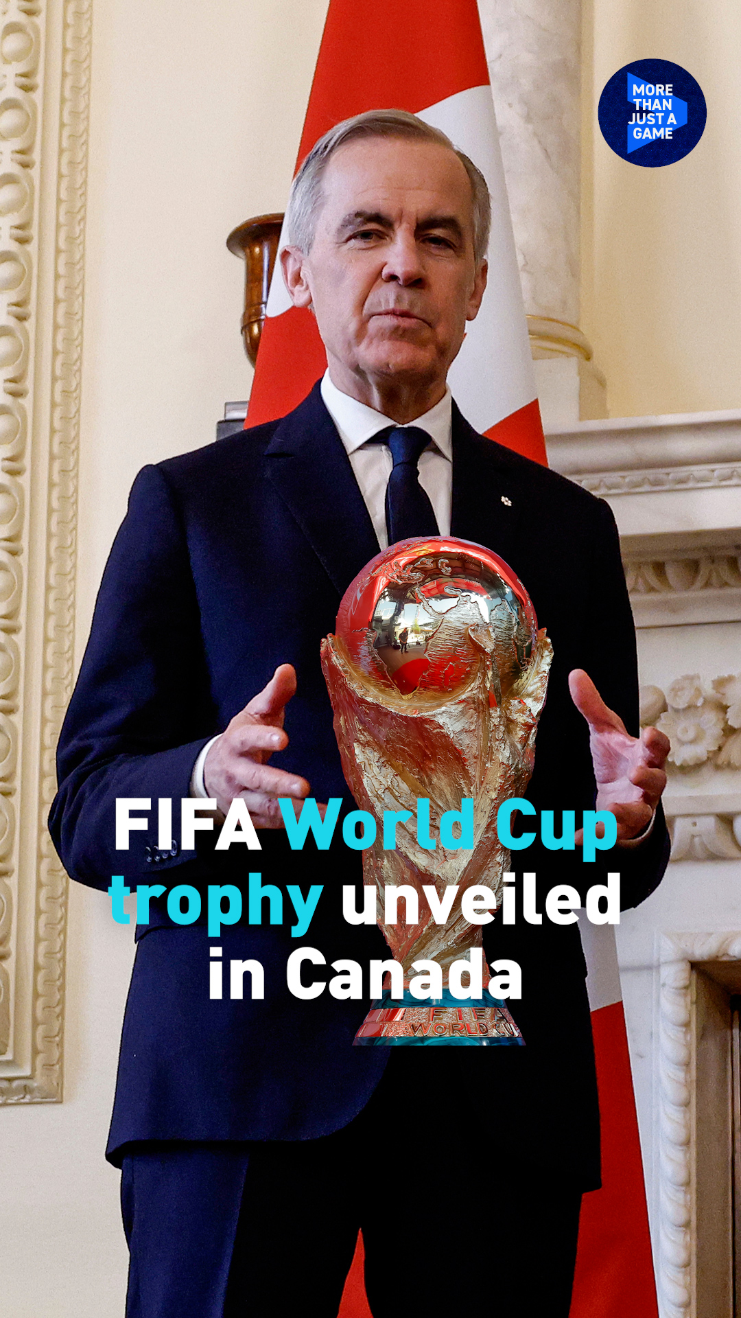 FIFA World Cup trophy unveiled in Canada
