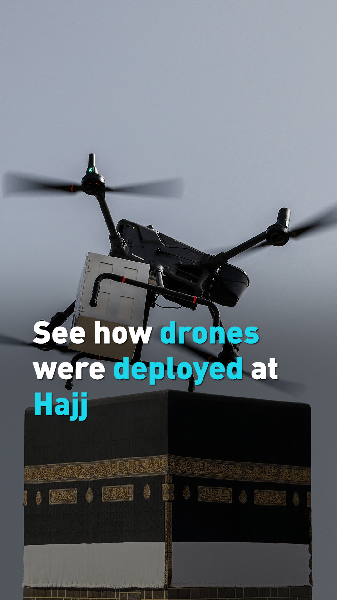 Saudi Arabia used AI, drones to improve Hajj journey