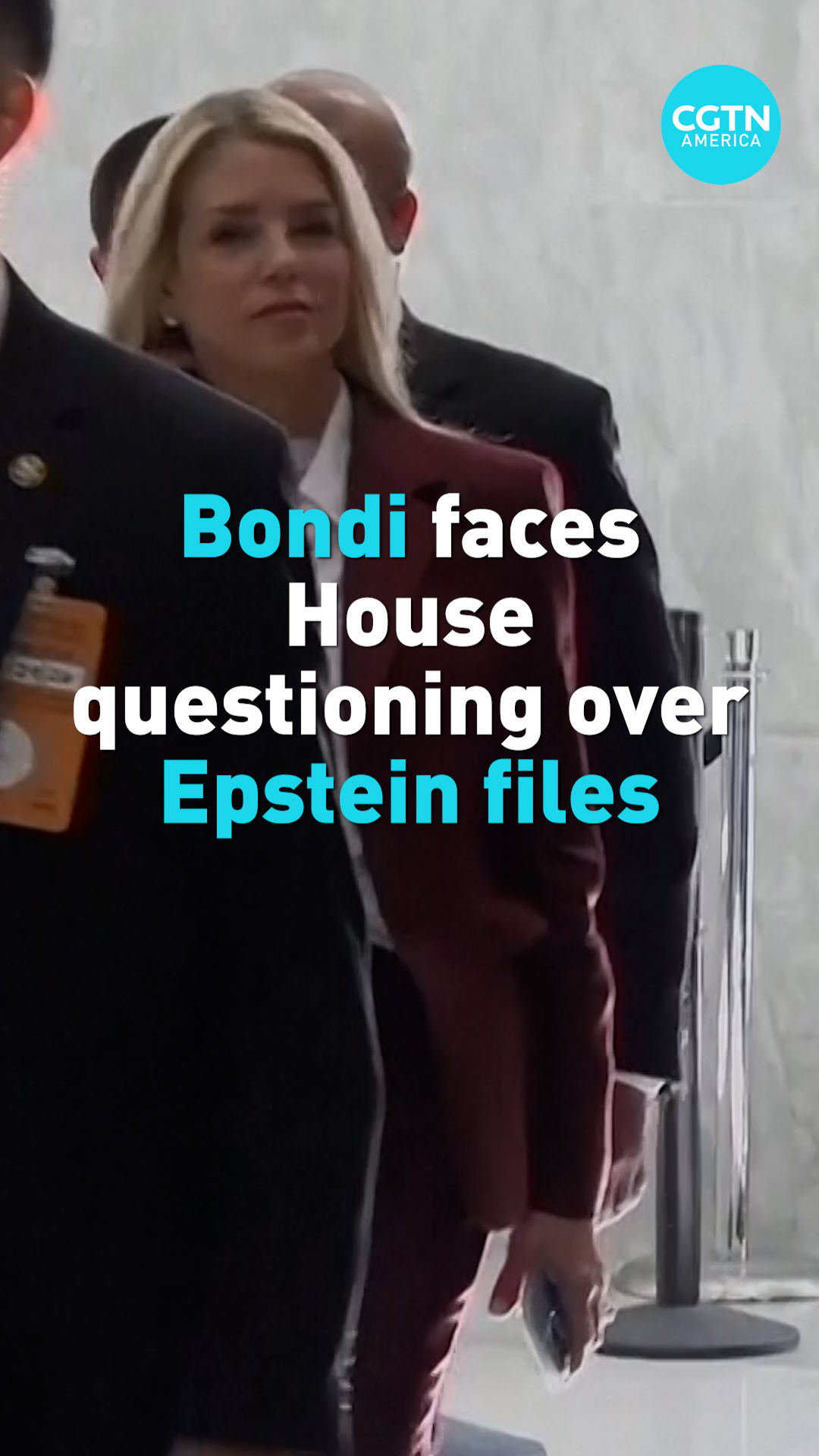 Bondi faces House questioning over Epstein files
