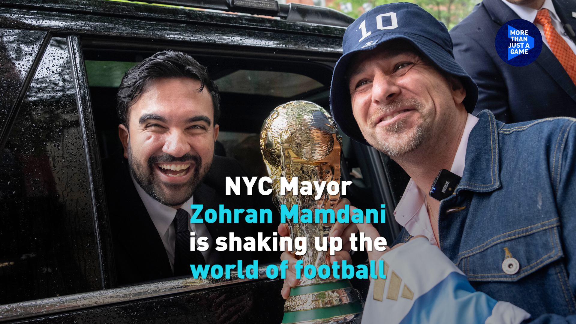 NYC Mayor Zohran Mamdani is shaking up the world of football 