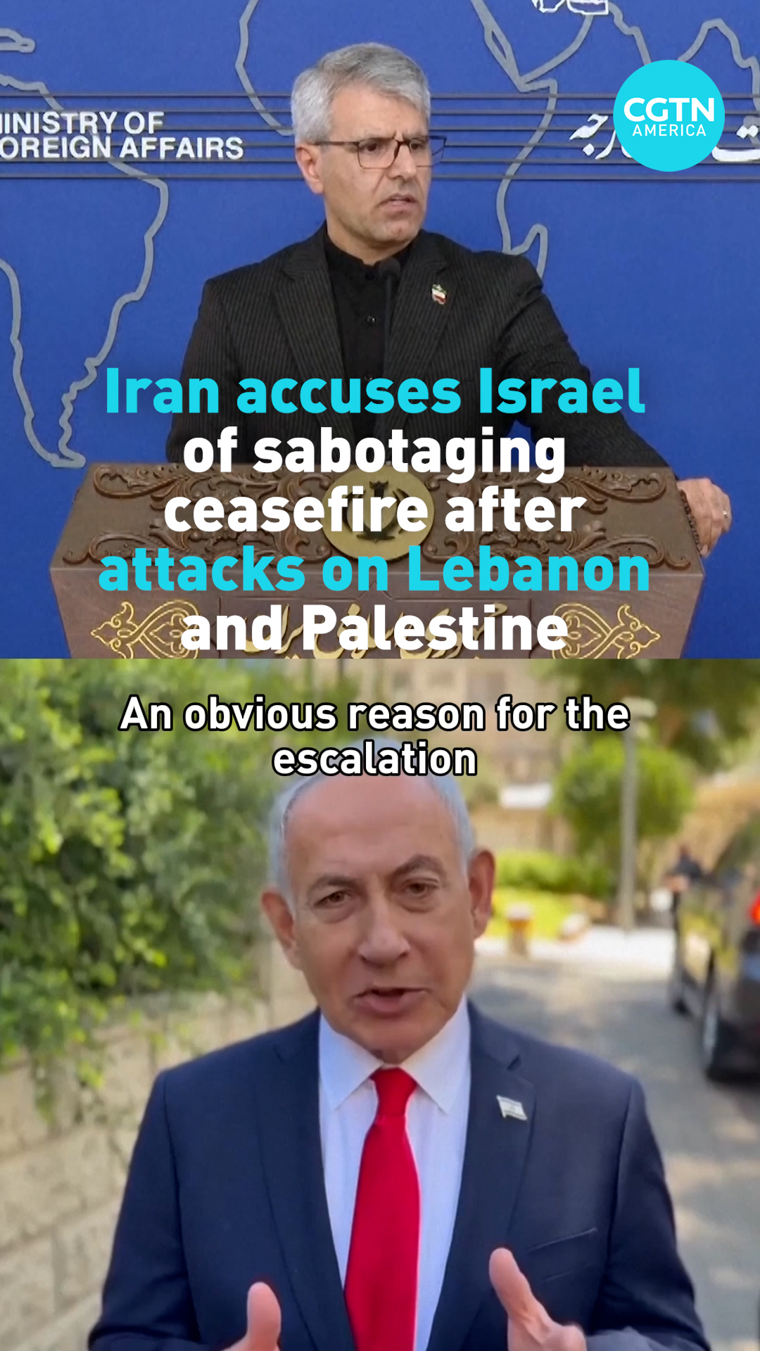 Iran accuses Israel of sabotaging ceasefire after attacks on Lebanon