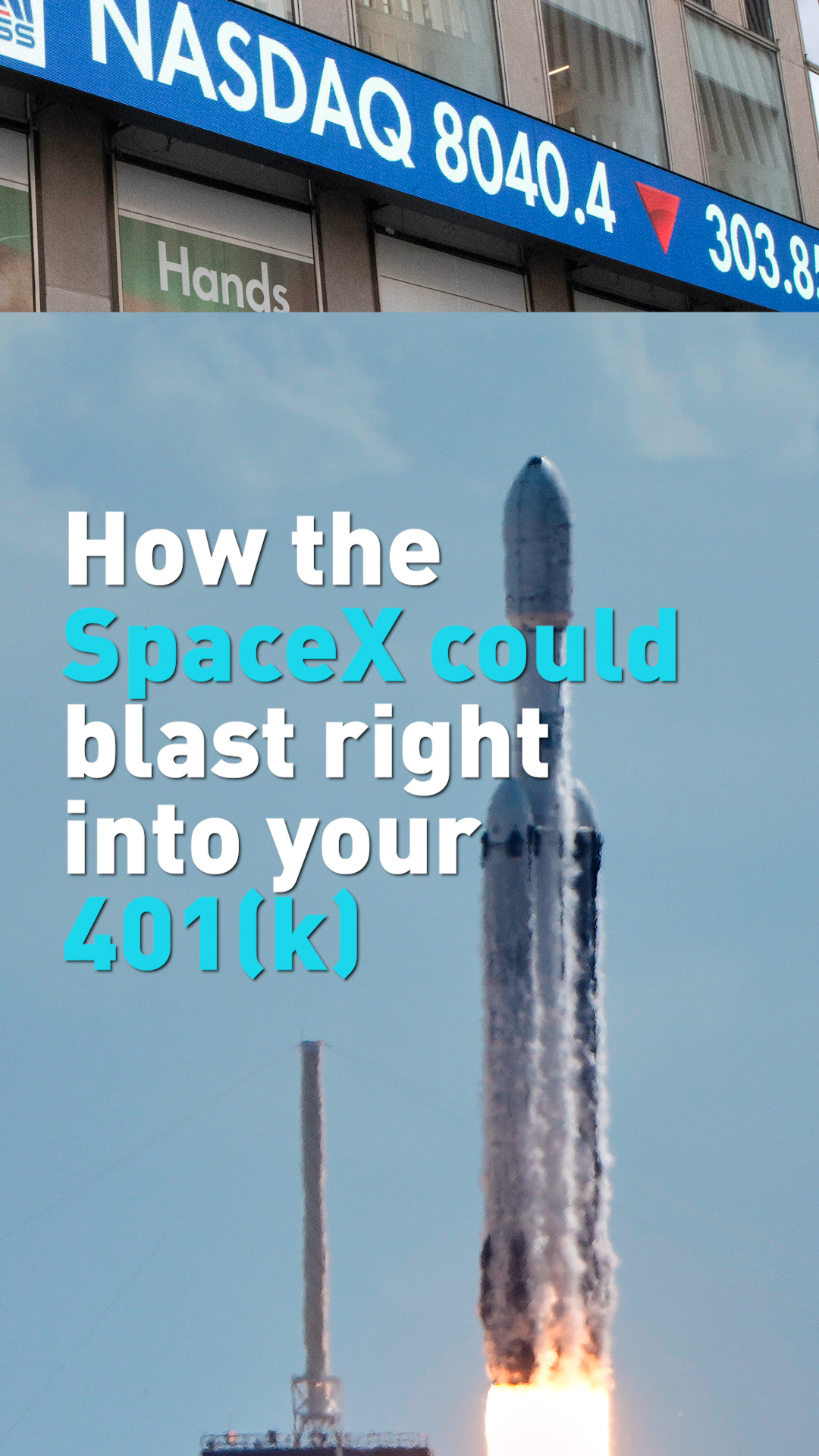 How the SpaceX could blast right into your 401(k)