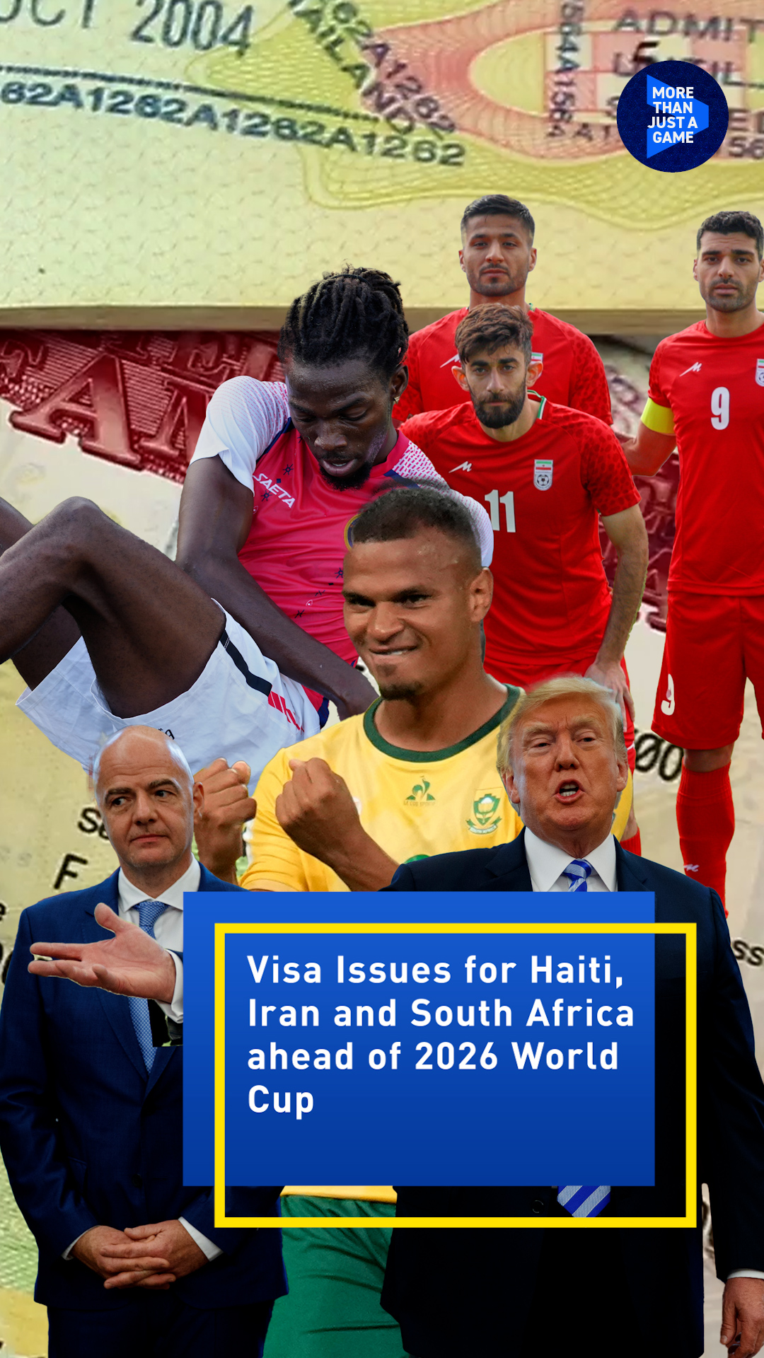 Visa issues for Haiti, Iran and South Africa ahead of 2026 World Cup 