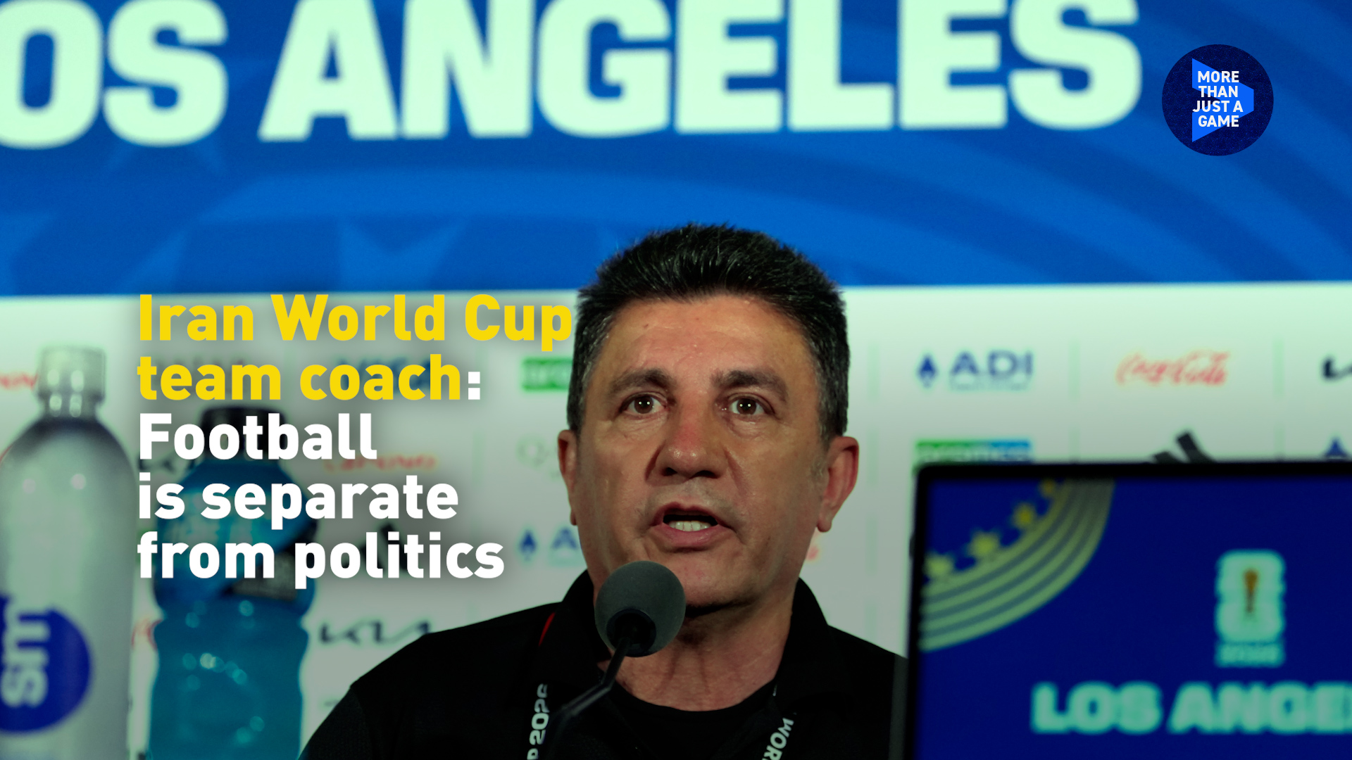 Iran World Cup team coach: Football is separate from politics