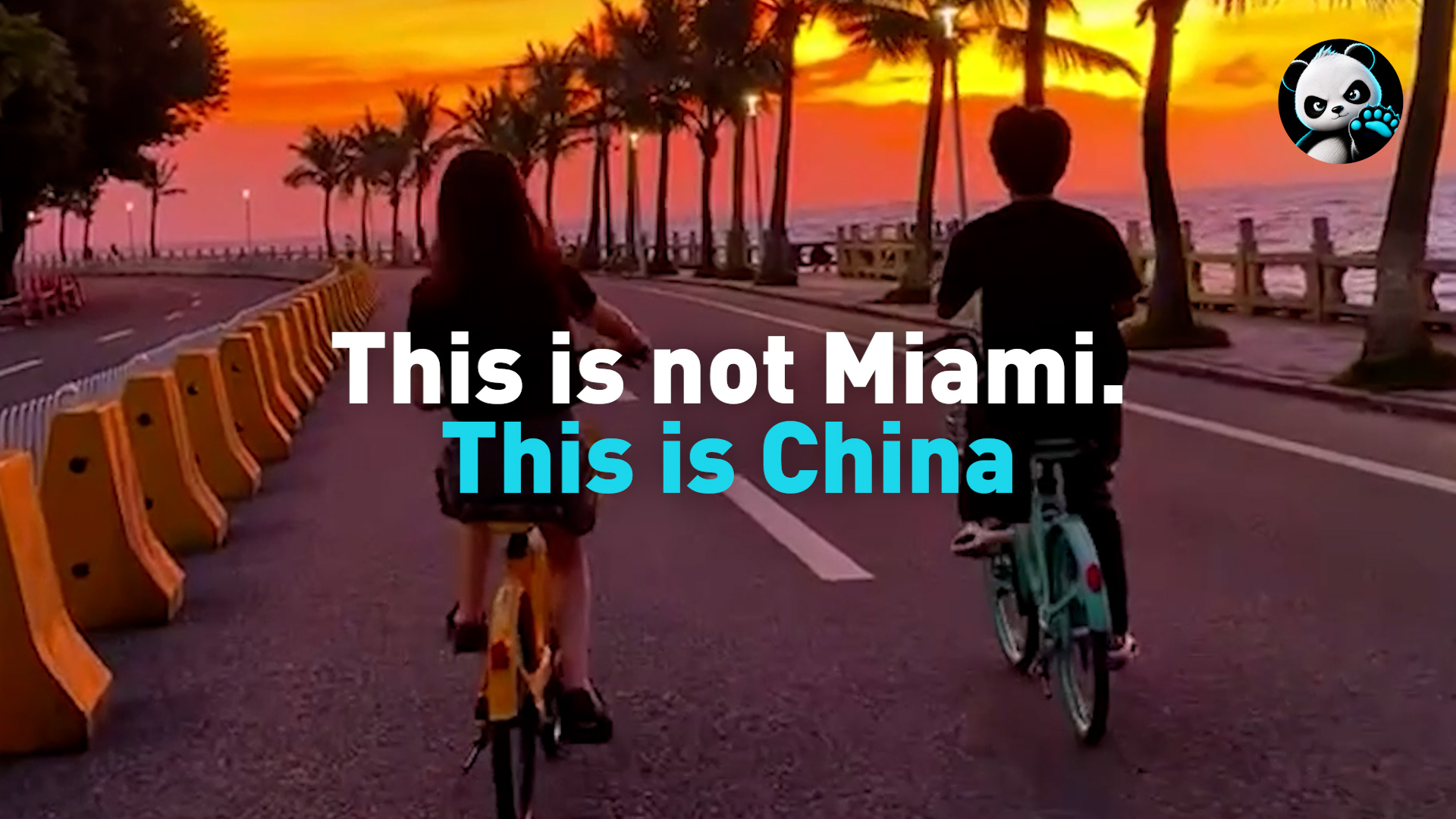 This is not Miami. This is China