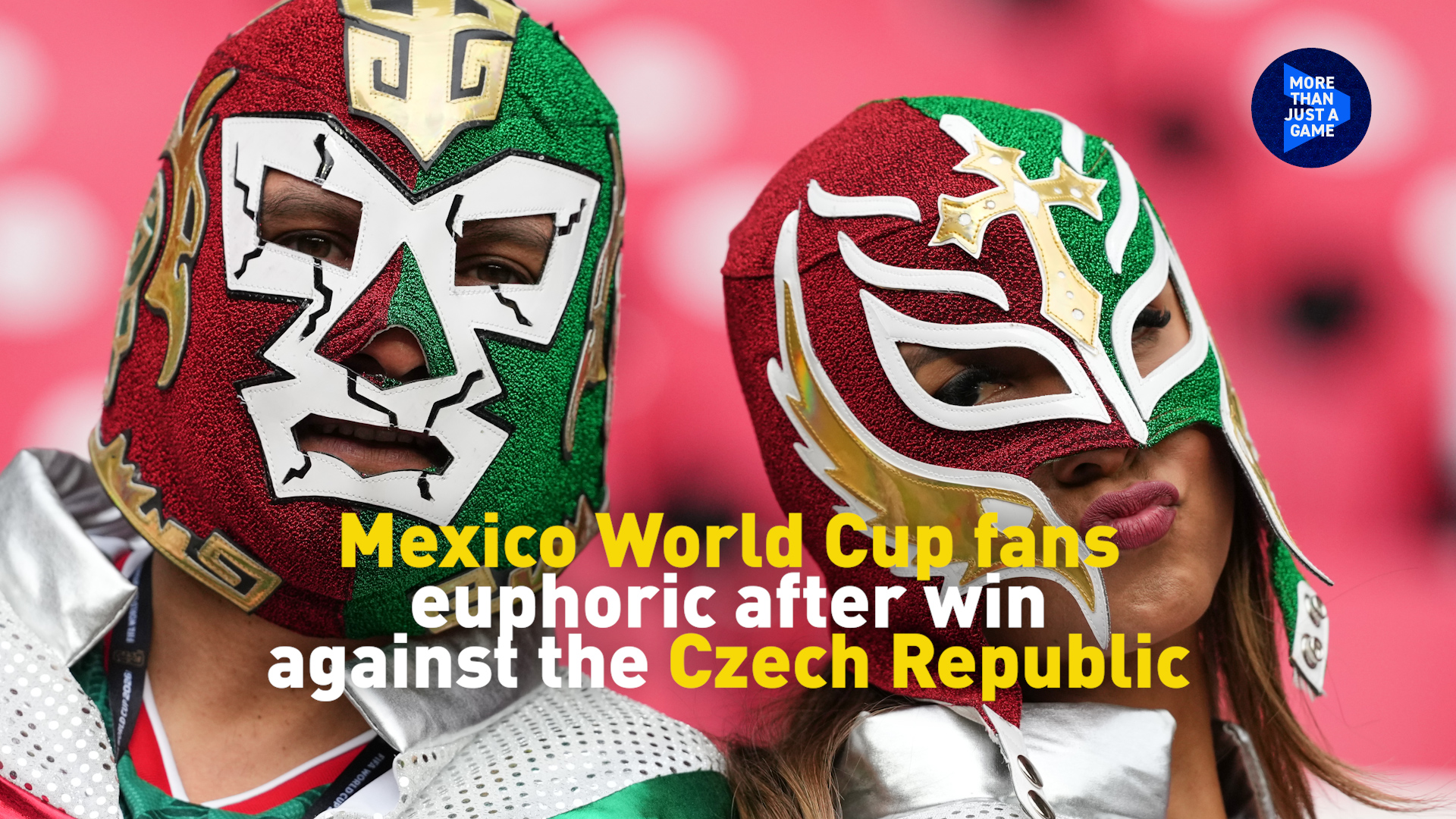 Mexico World Cup fans euphoric after win against the Czech Republic