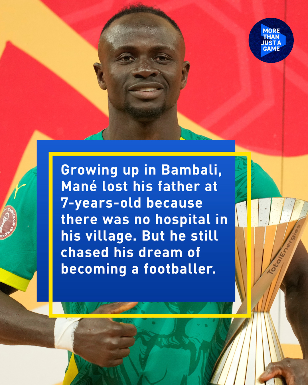 Senegal's World Cup star Sadio Mane: A champion on and off the field