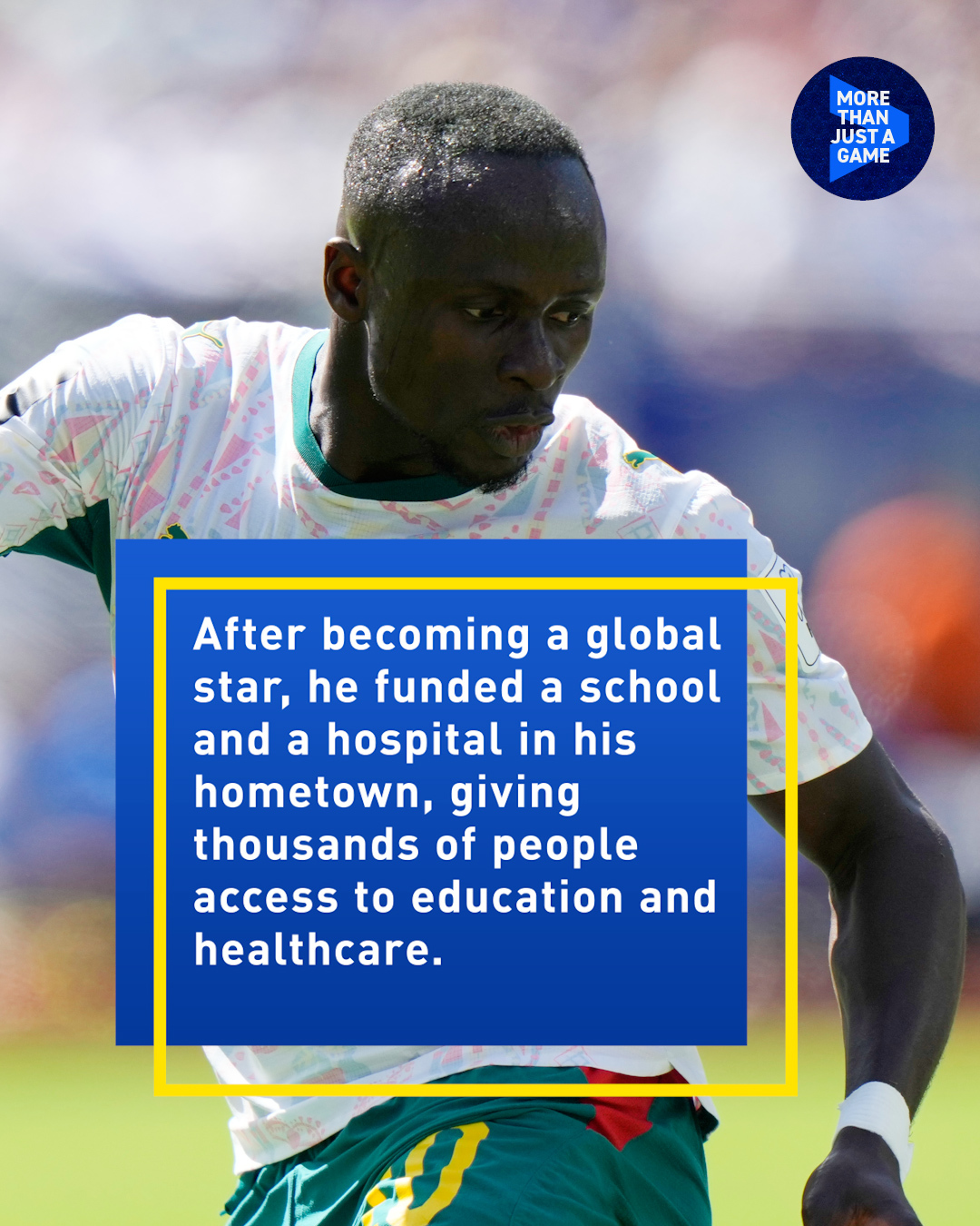 Senegal's World Cup star Sadio Mane: A champion on and off the field