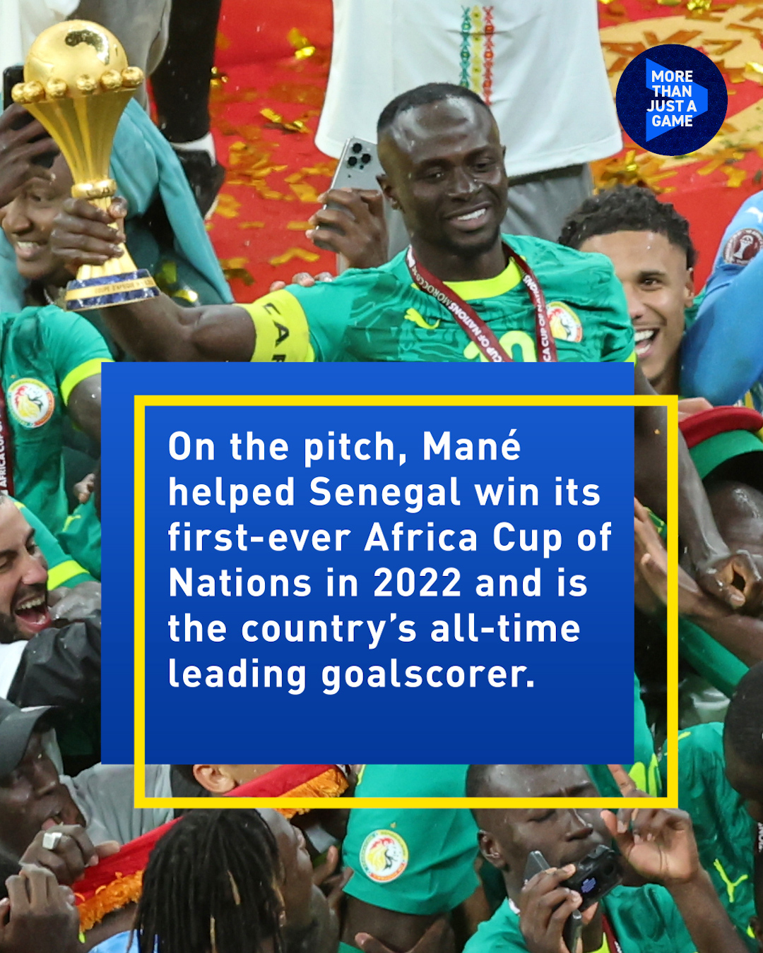 Senegal's World Cup star Sadio Mane: A champion on and off the field