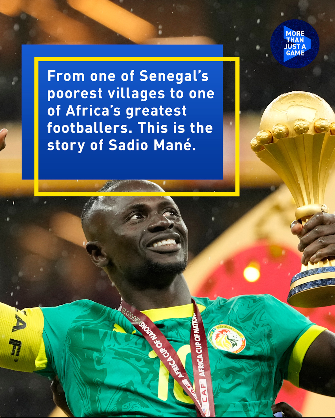 Senegal's World Cup star Sadio Mane: A champion on and off the field