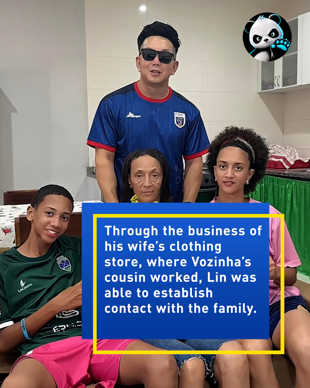How a Chinese businessman helped Vozinha's mother reach the US
