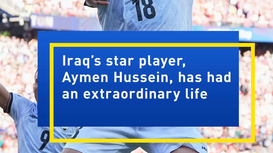 Meet Iraq's World Cup star, Aymen Hussein